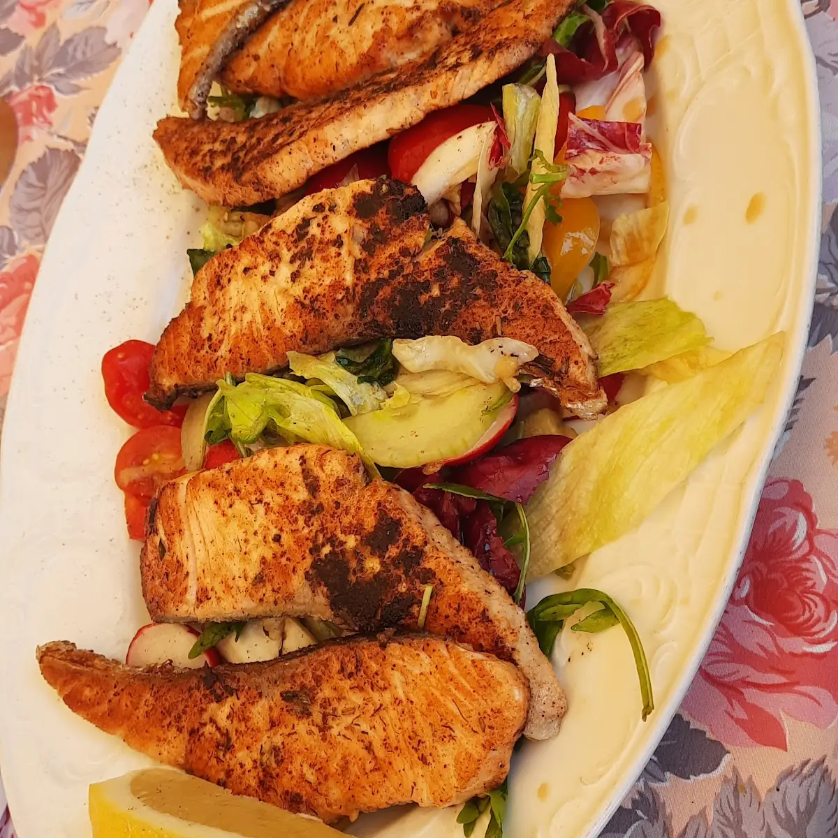 Salat Mit Lachs