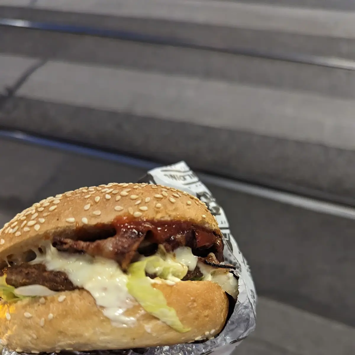 Cheeseburger Mit Speck
