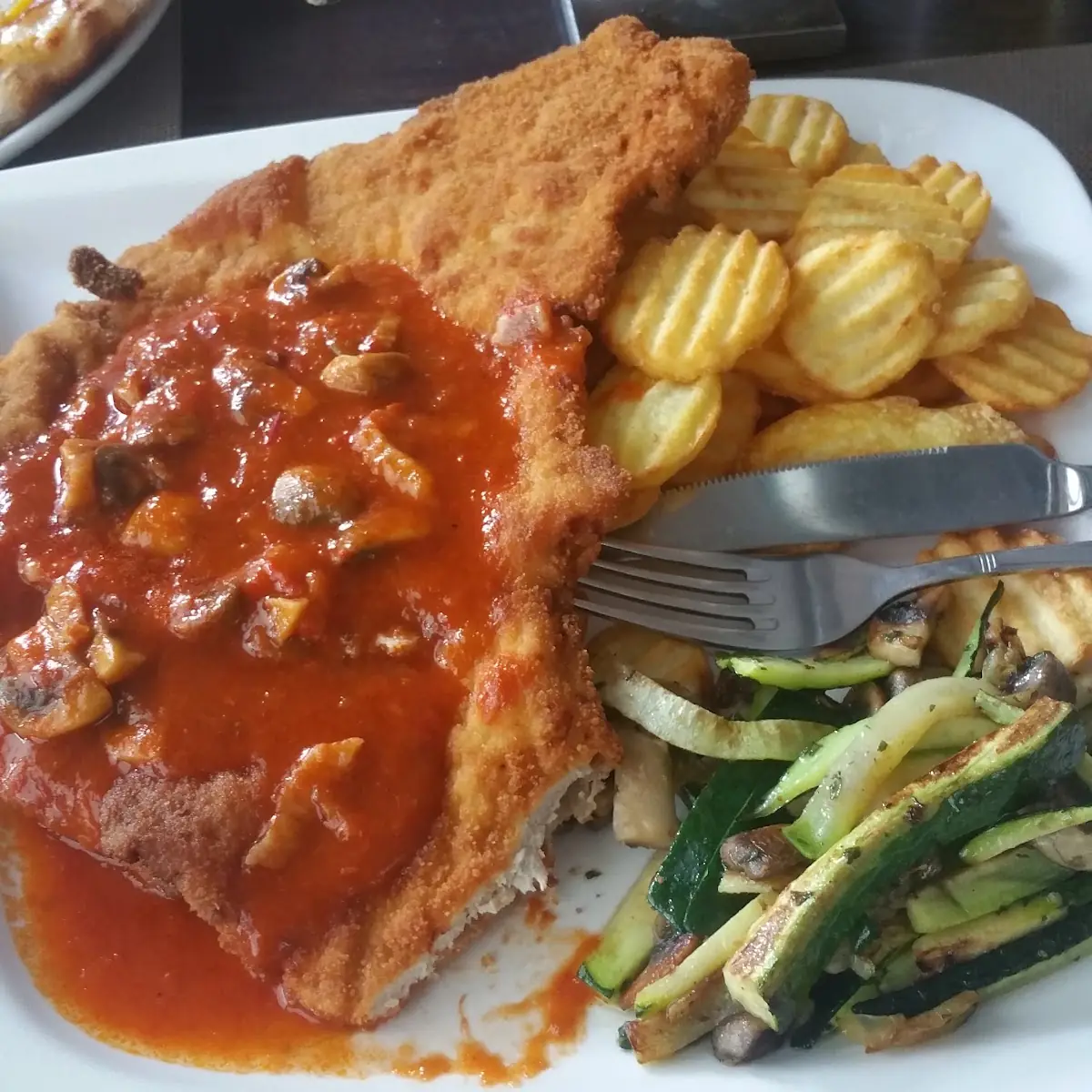 Jägerschnitzel