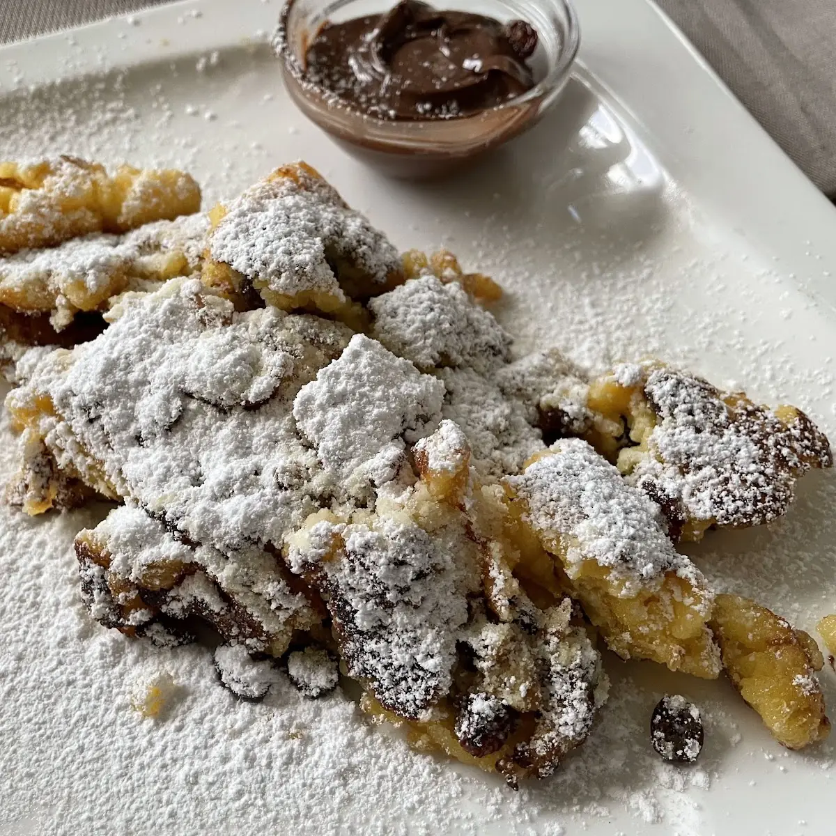 Kaiserschmarren With Apple Mousse