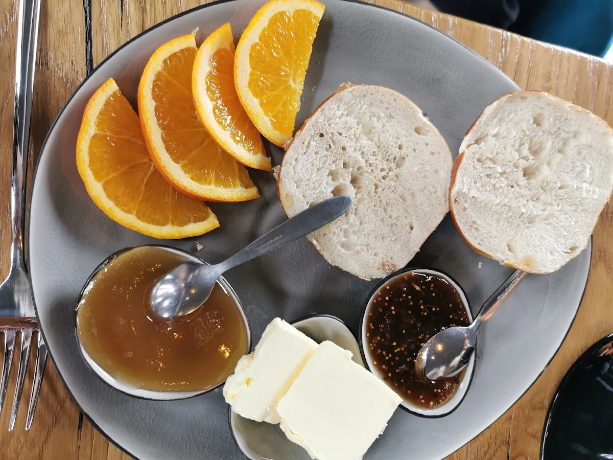 Frühstück Feigenmarmelade Honig