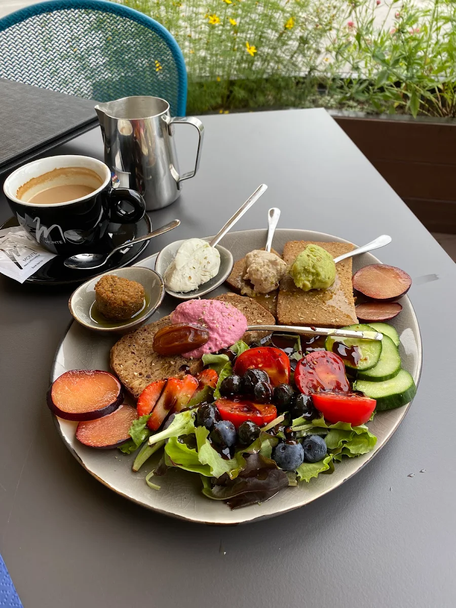 Vegetarische Frühstück