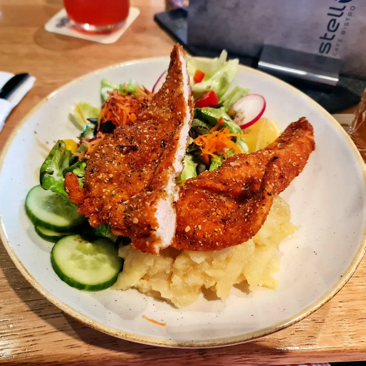Backhendlsalat