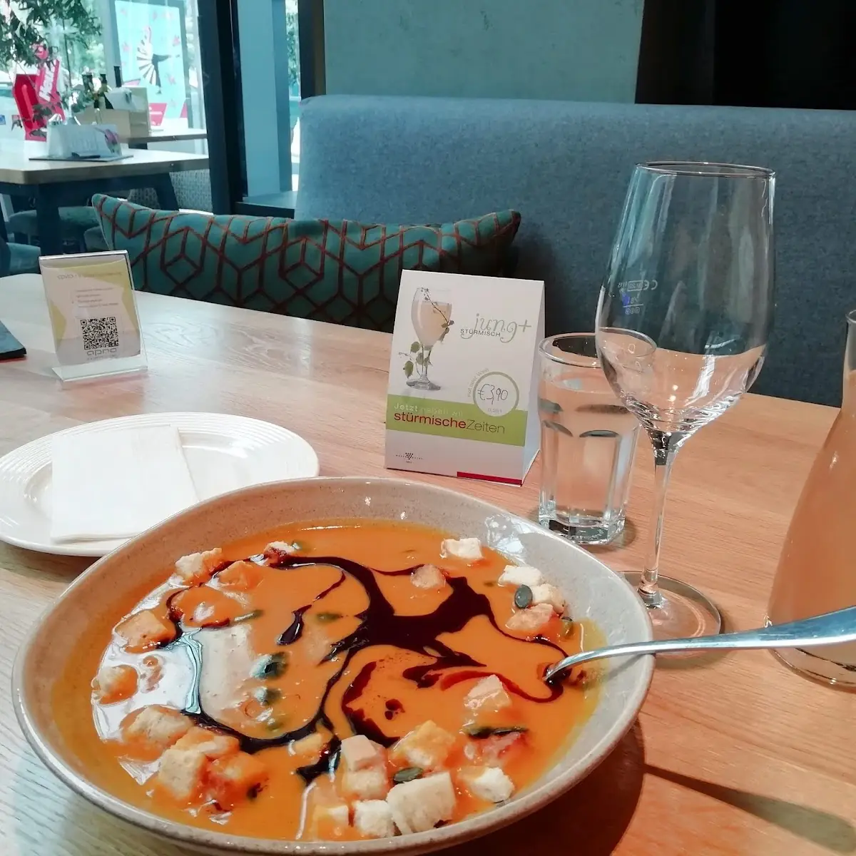 Kürbiscremesuppe