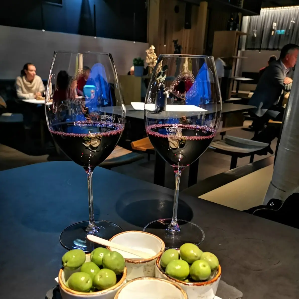 Wine and Olives