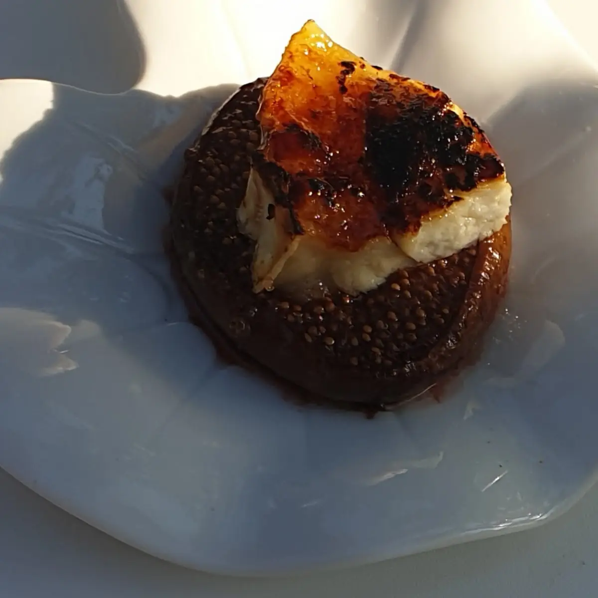 Feige Ziegenkäse