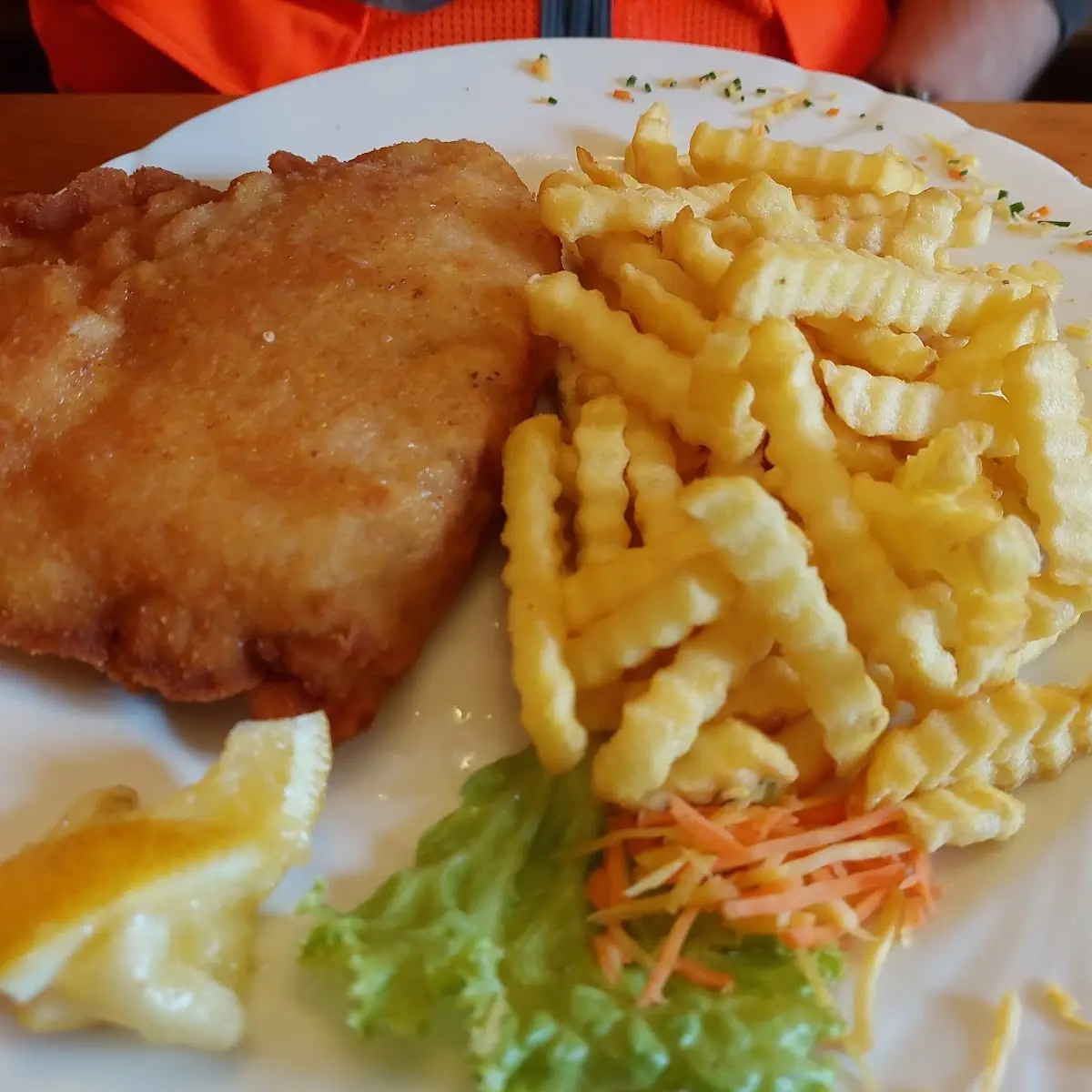 Gordon Bleu Mit Pommes