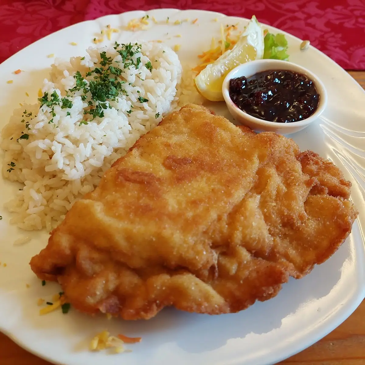 Gordon Bleu Mit Reis