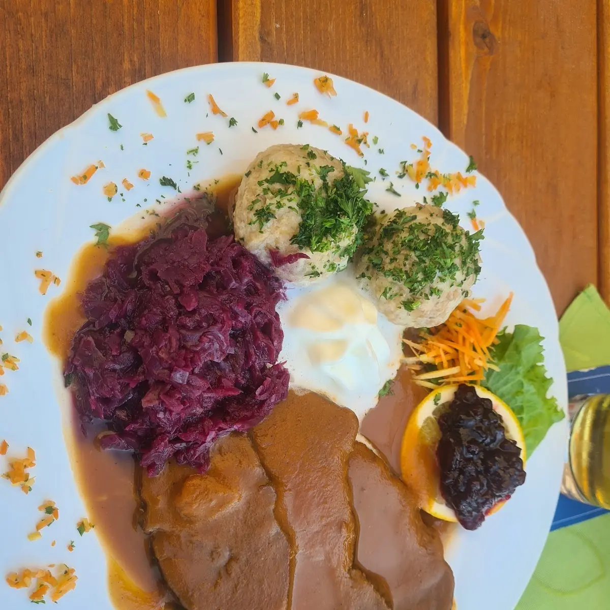Hirschbraten