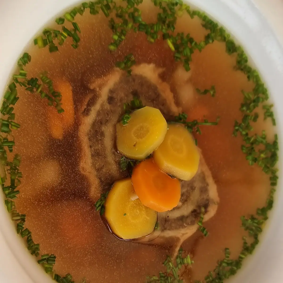 Lungenstrudel Suppe