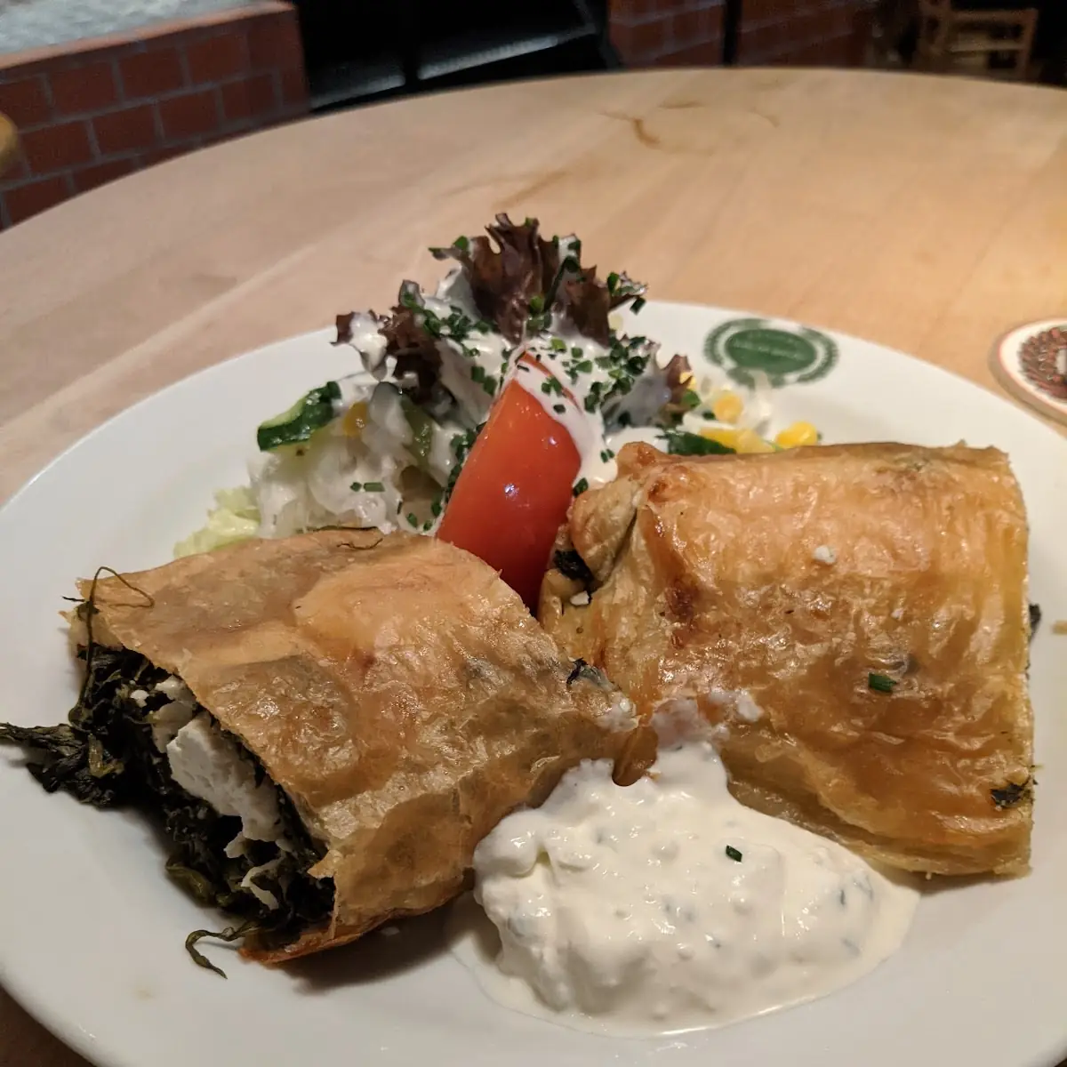 Spinach Strudel