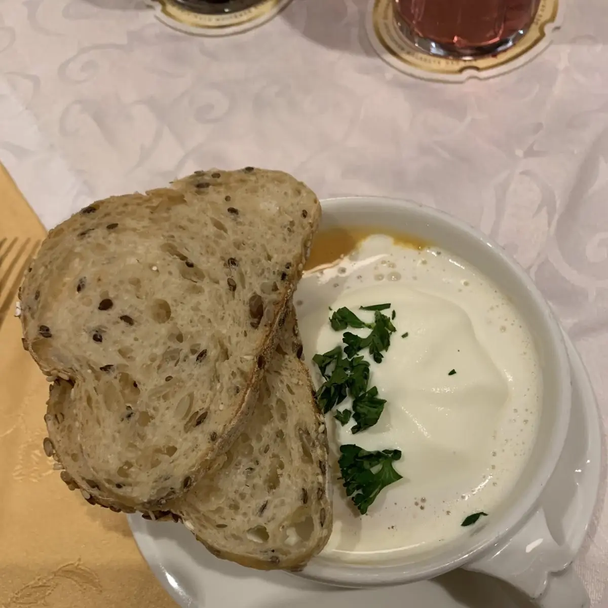 Süsskartoffelcremesuppe