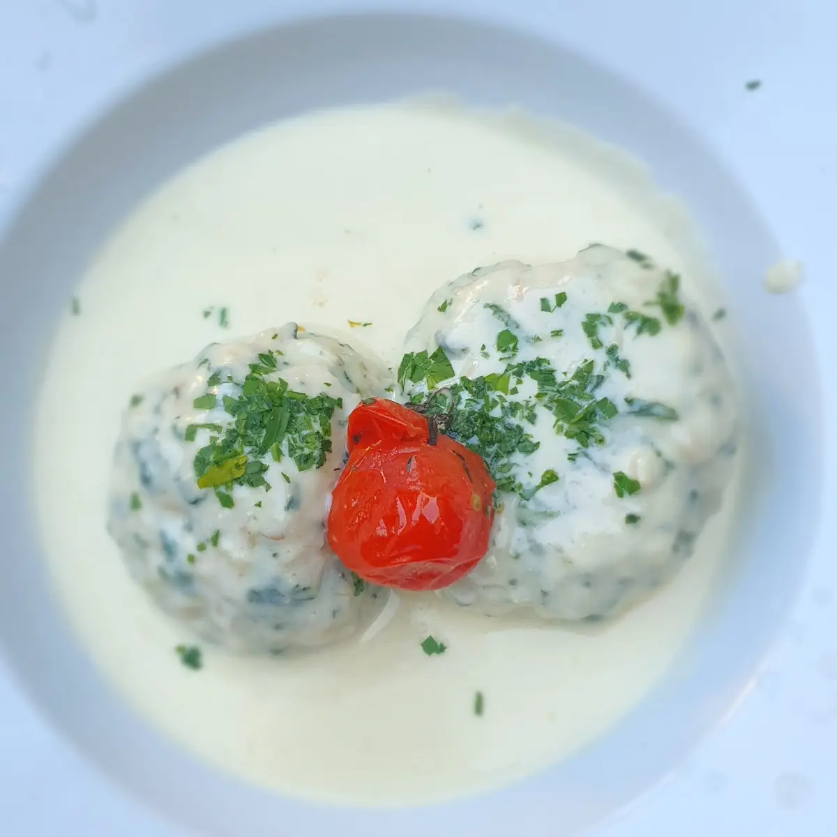 Spinatknödel