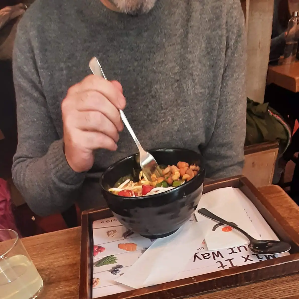 Thailändische Kokossuppe