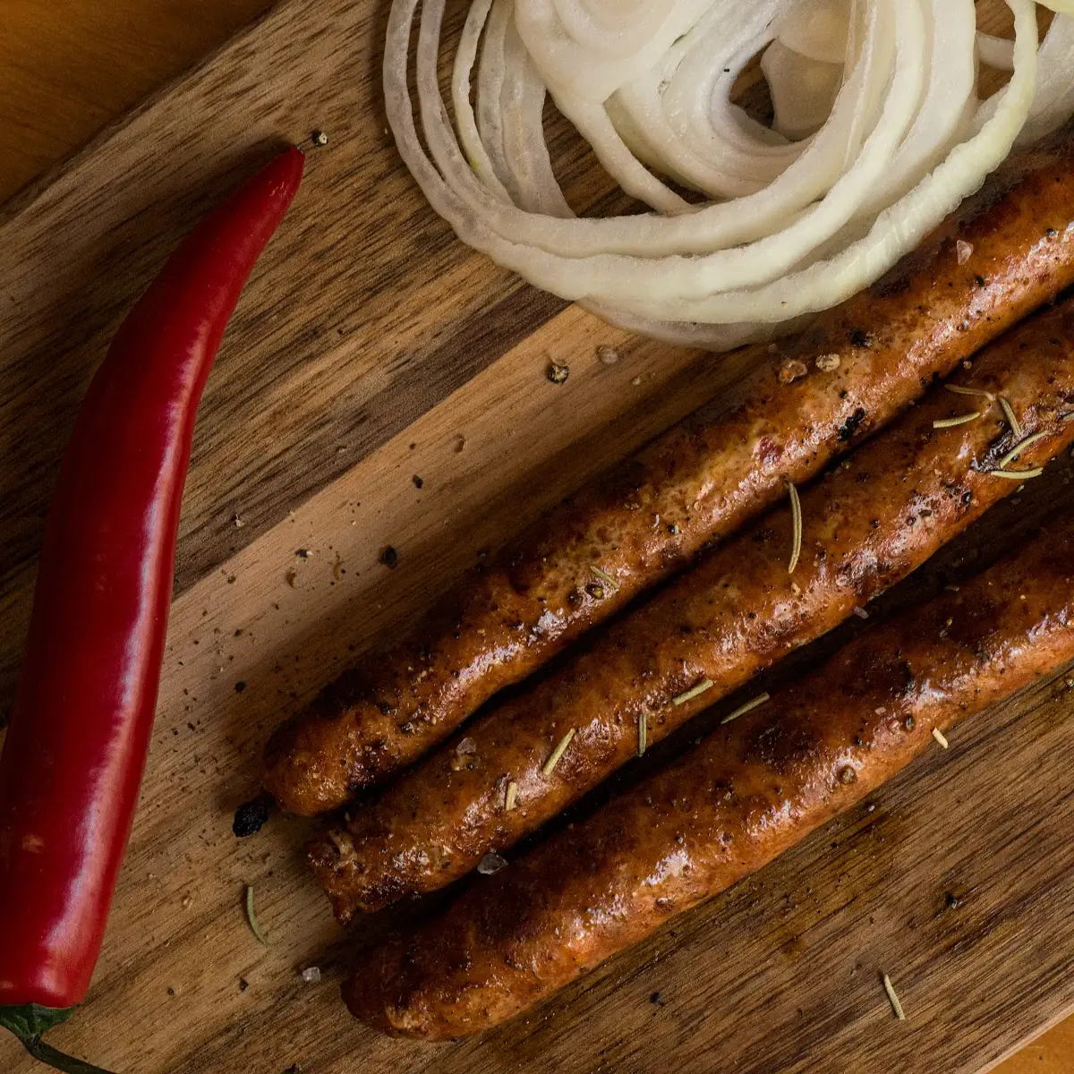Hausgemachte Grillwurst