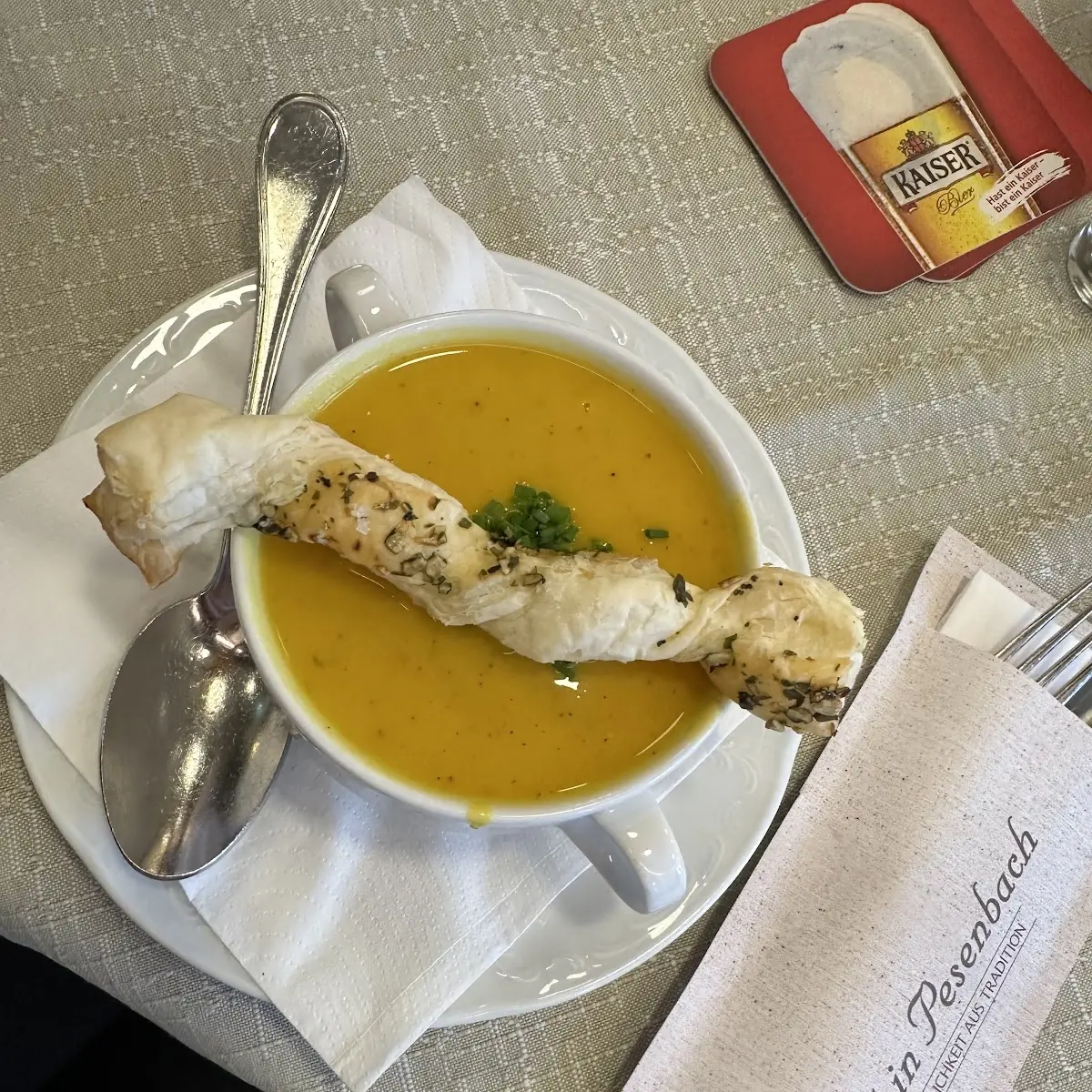 Kürbiscremesuppe