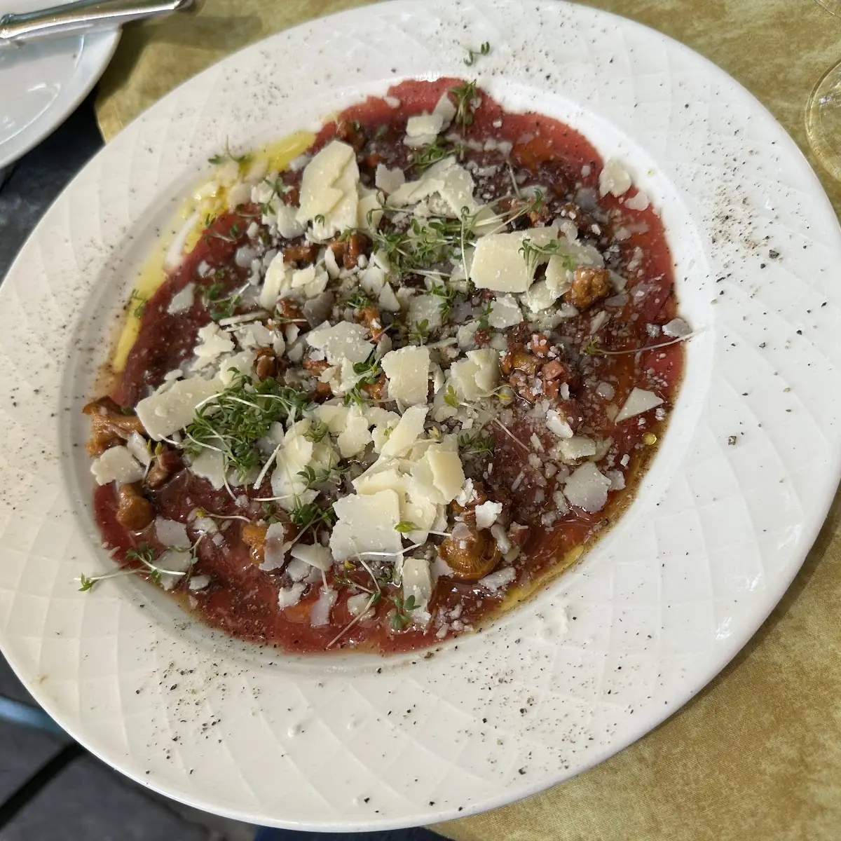 Carpaccio Vom Rind