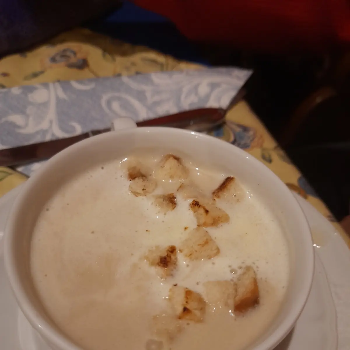 Knoblauch Suppe Zuppa D'aglio
