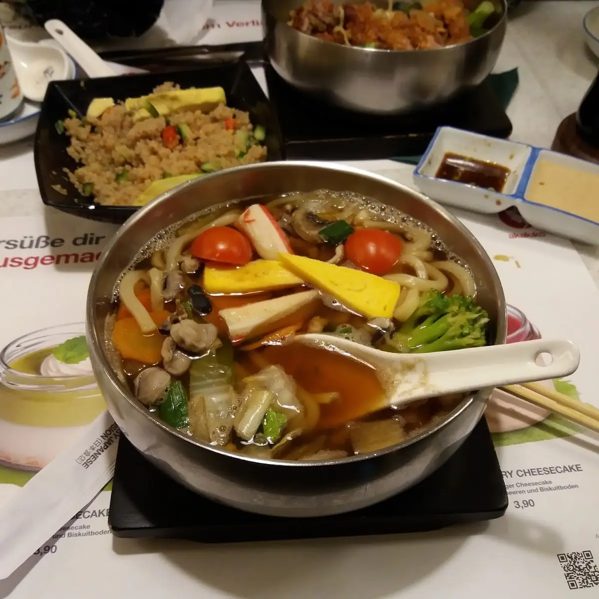 Seafood Udon Soup
