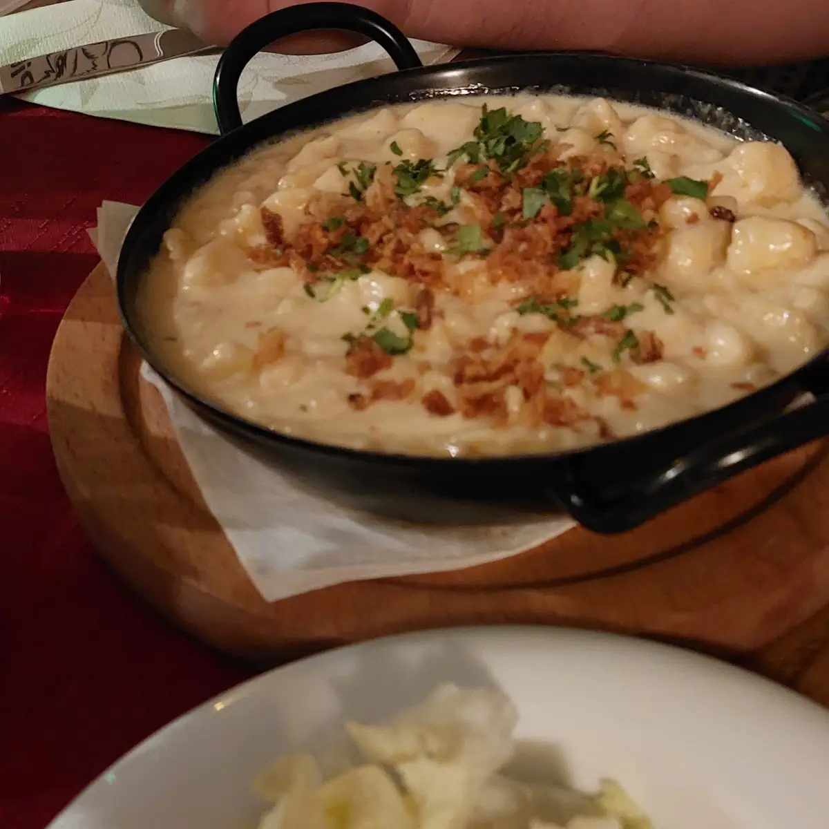 Käsespätzle Mit Röstzwiebel