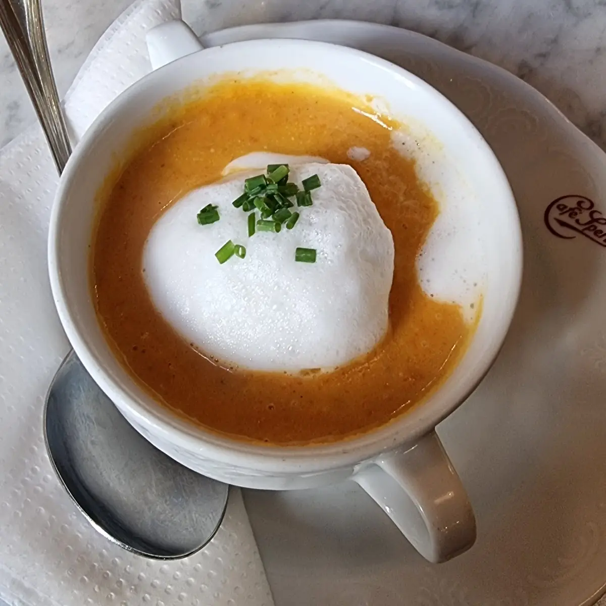 Kürbiscremesuppe