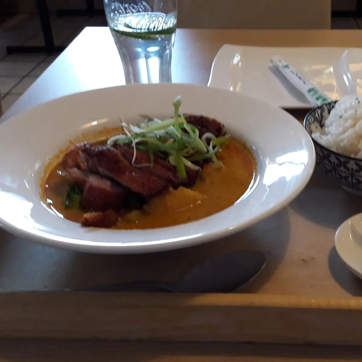 Ente Mit Rotem Curry