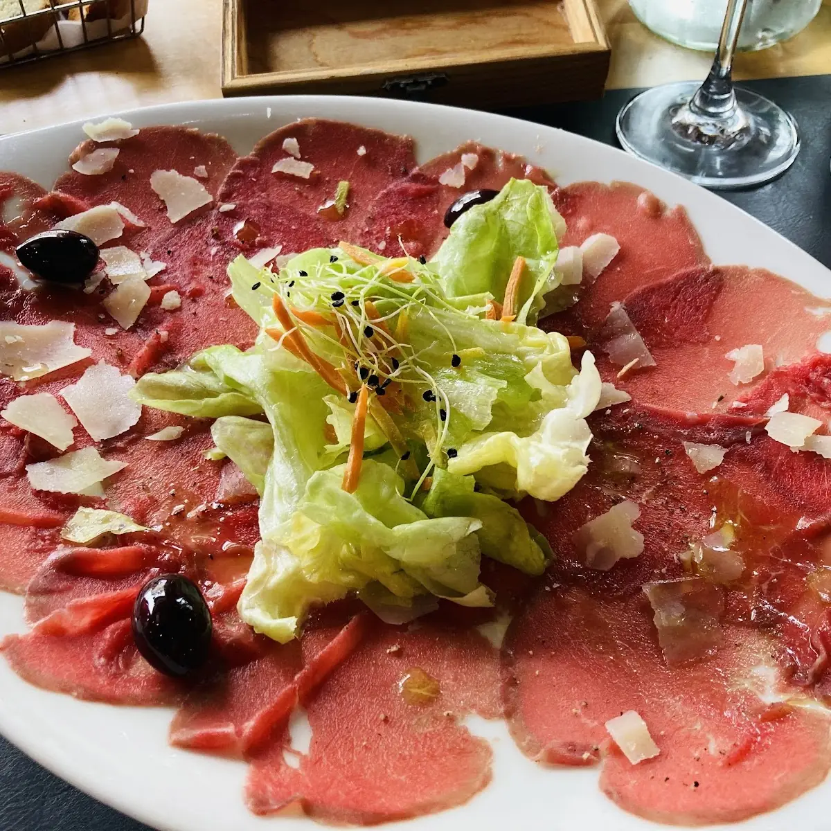 Carpaccio Vom Rindsfilet