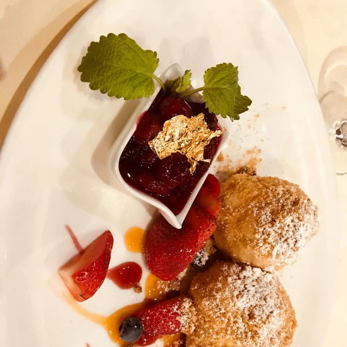 Topfenknödel Mit Nougatfüllung
