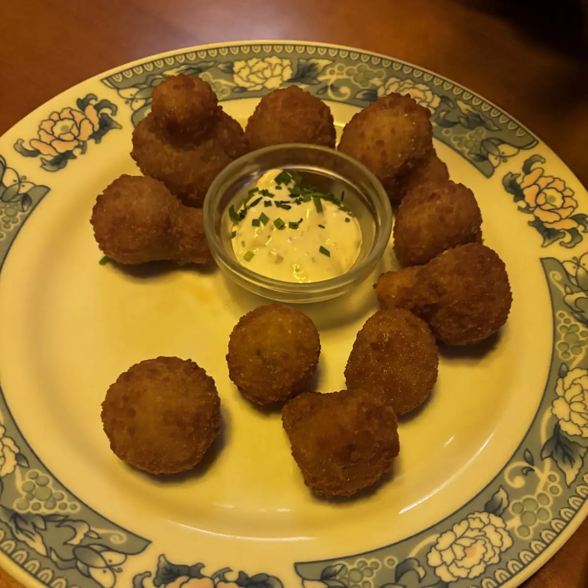 Gebackene Champignons Mit Sauce Tartare A C G L N