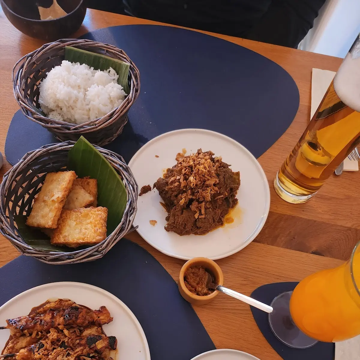 Nasi Tempe Mendoan