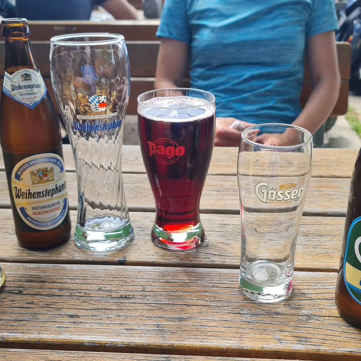 Gösser Naturgold Alkoholfrei Weihenstephan Alkoholfrei Orangensaftschorle
