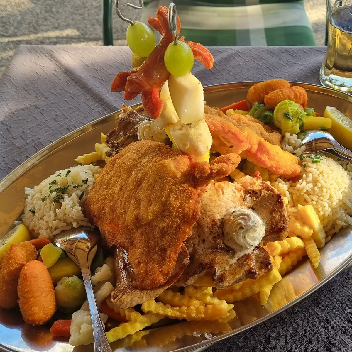 Kohlberplatte Für 2 Personen