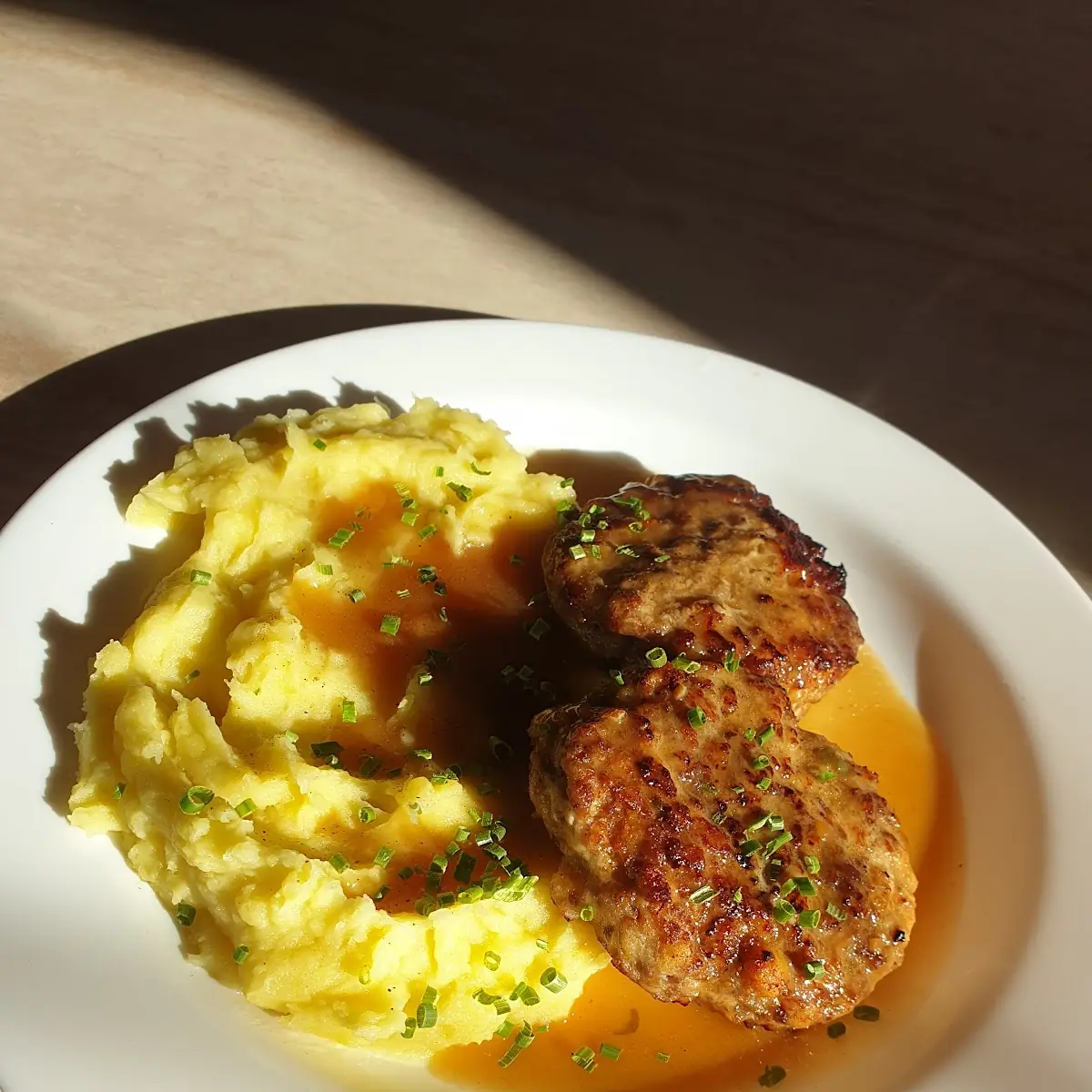 Faschierte Leibchen Mit Püree