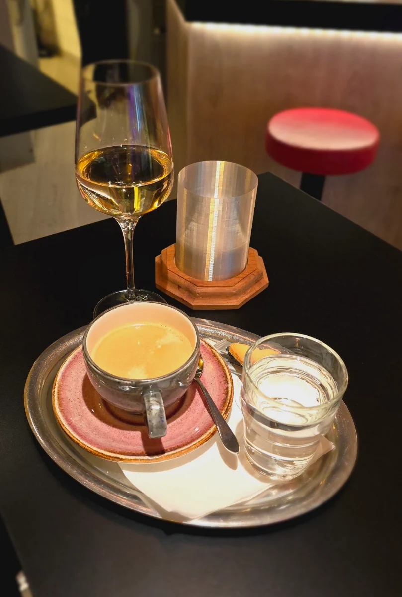 Coffee and Wine by the Glass