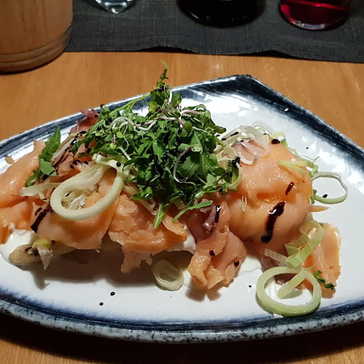 Lachs Mit Ofenkartoffel