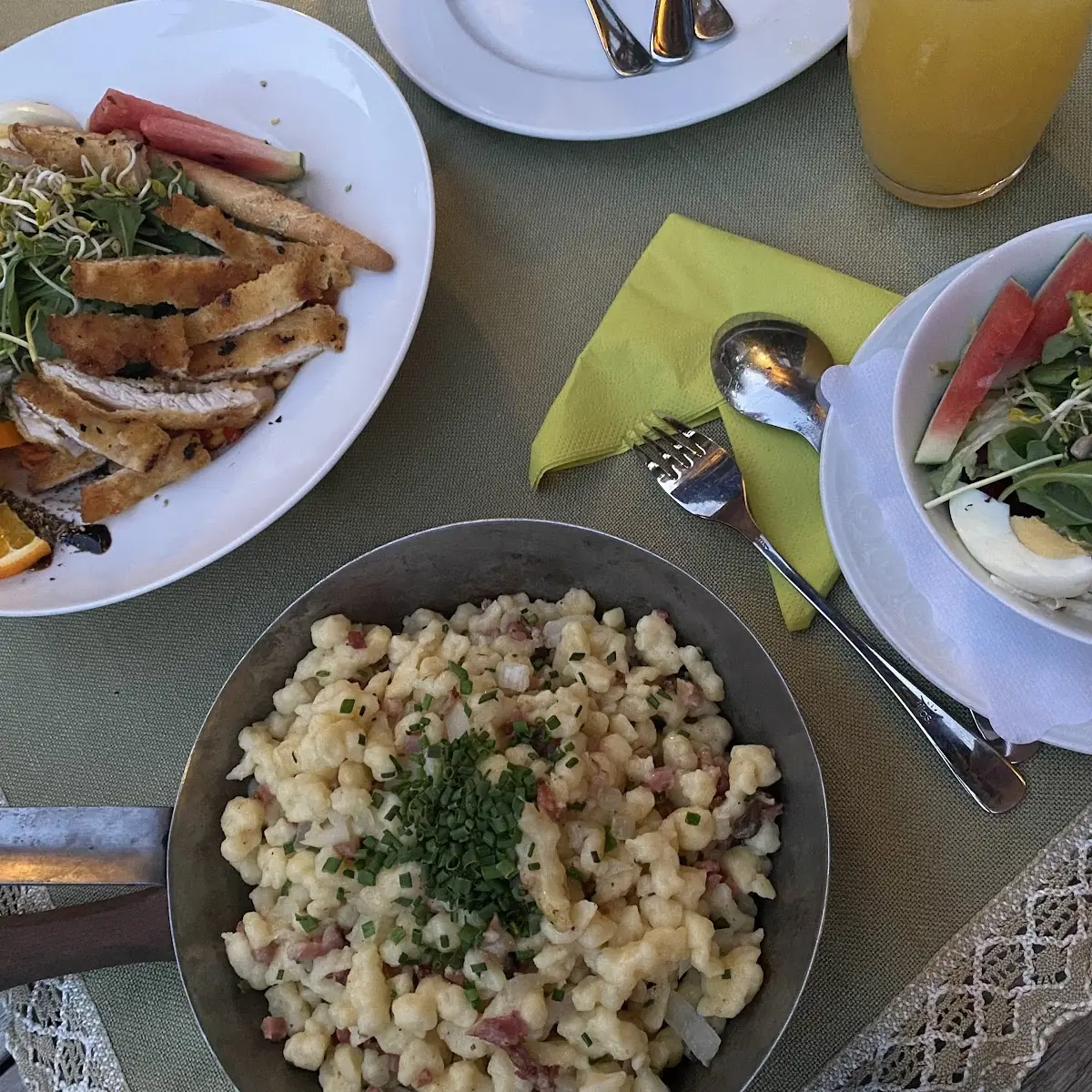 Fitnesssalat Mit Putenbrust