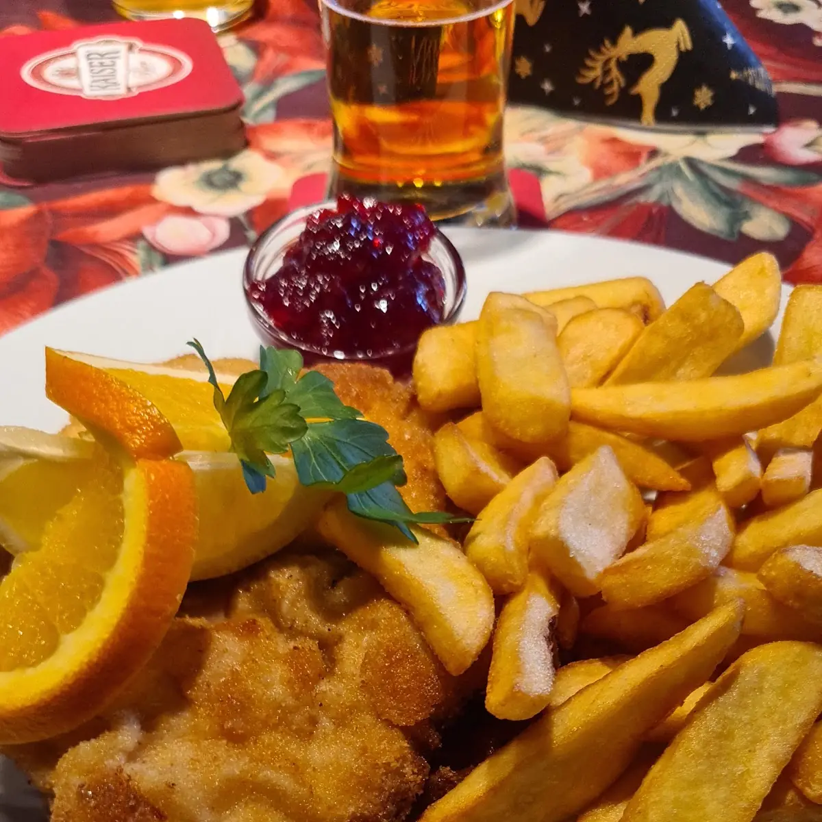 Wiener Schnitzel Met Een Salade
