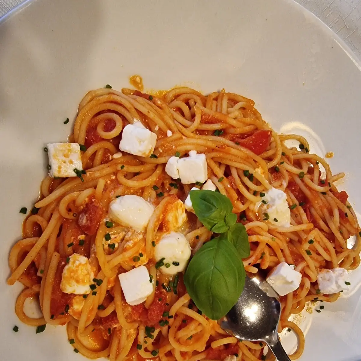 Spaghetti Mit Tomatensauce