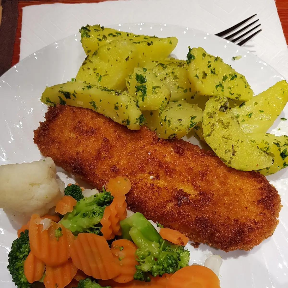 Gebackener Fisch