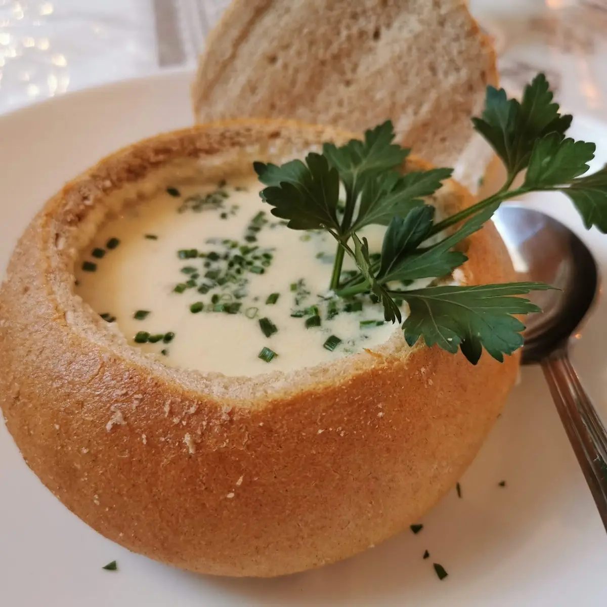 Knoblauchcreme Suppe