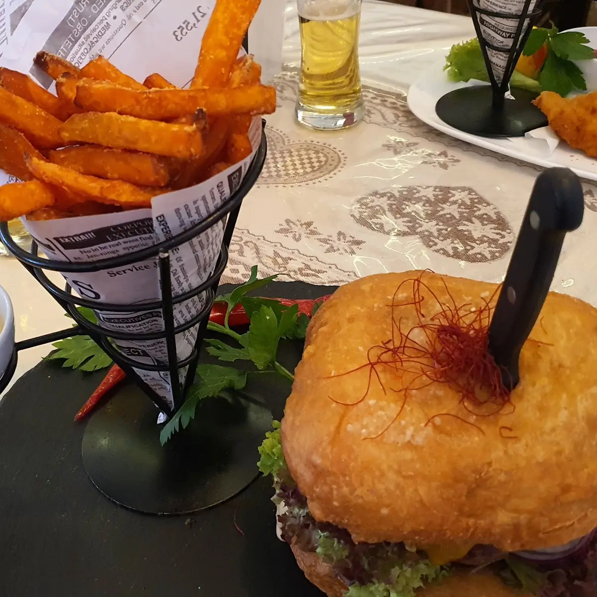 Langos Burger