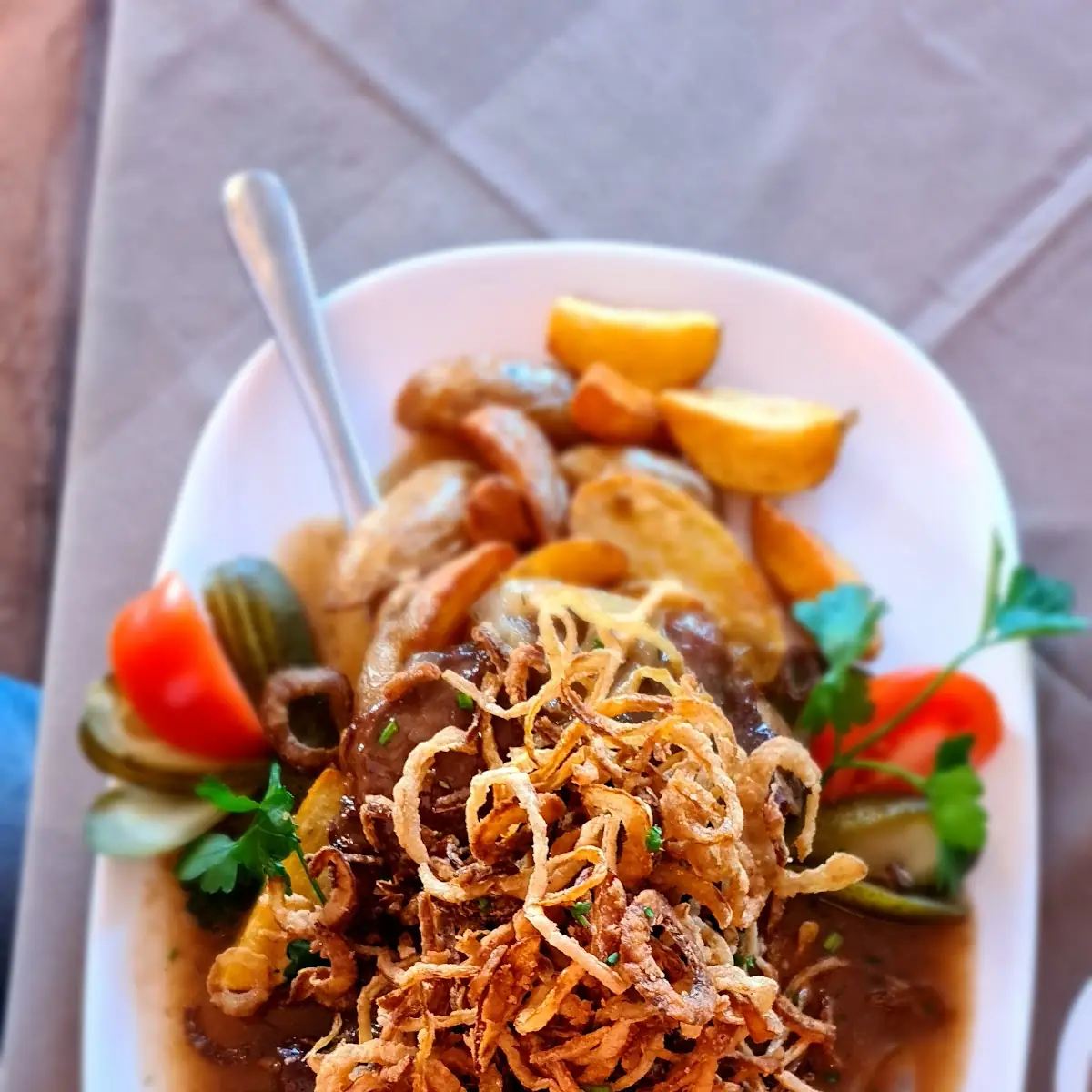 Zwiebelrostbraten