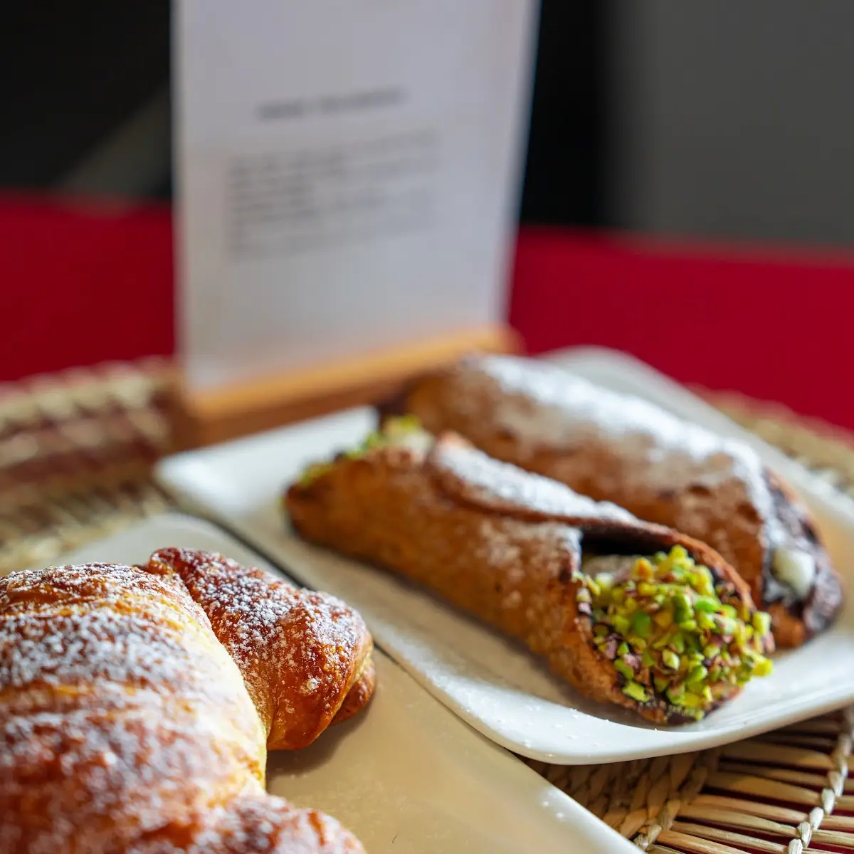Pistazien Cannoli Siciliani