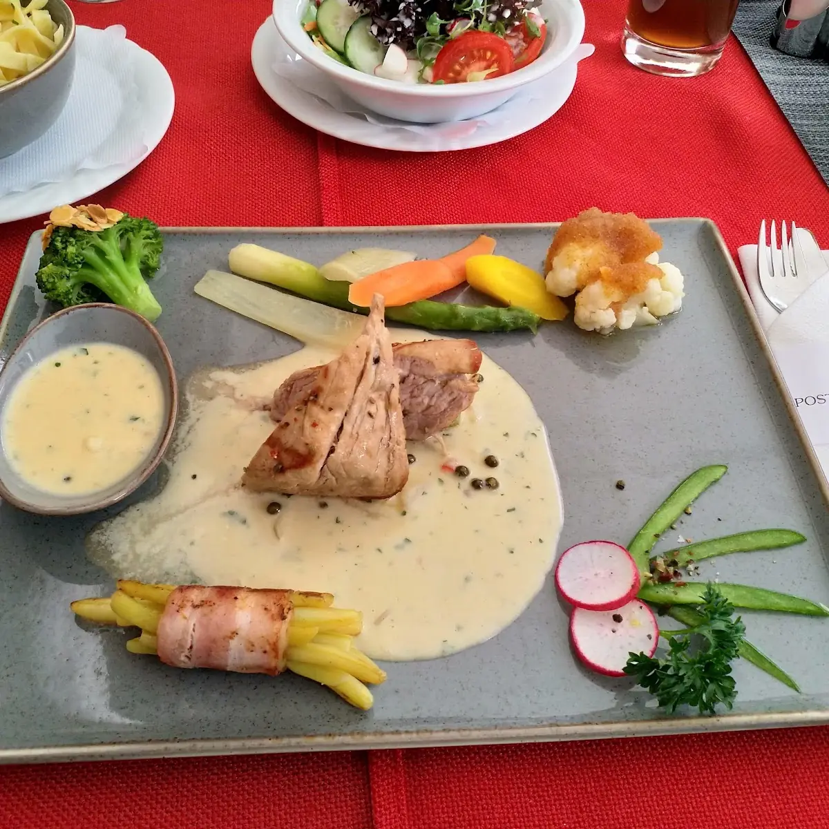 Schweindfilet In Cognac Sauce