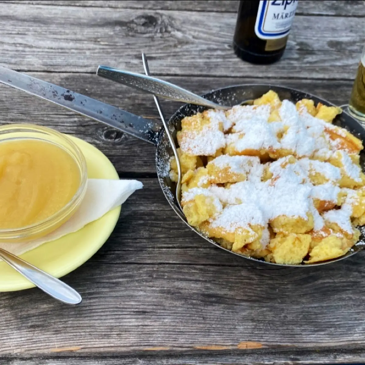 Kaiserschmarrn Mit Apfelmus