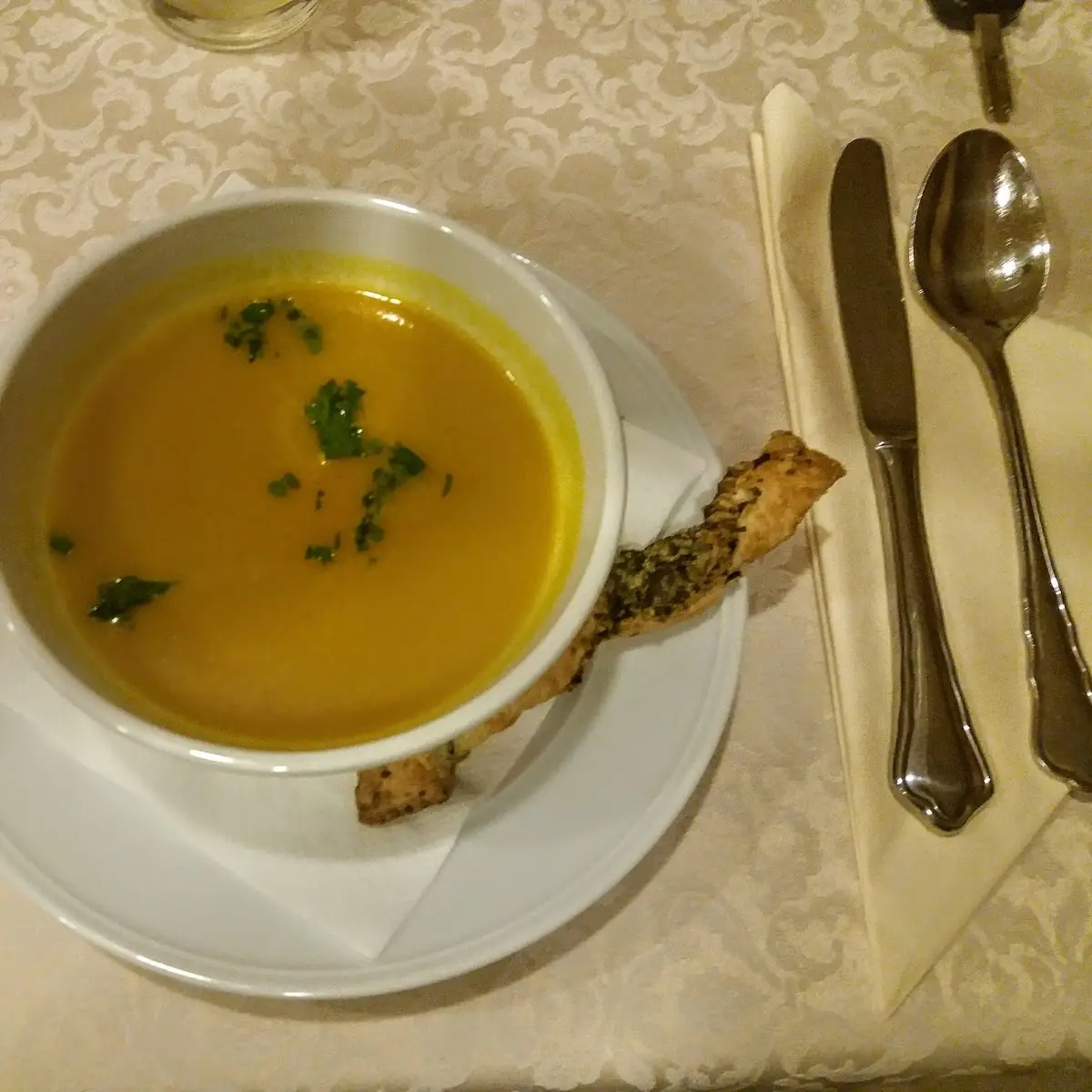 Kürbiscremesuppe