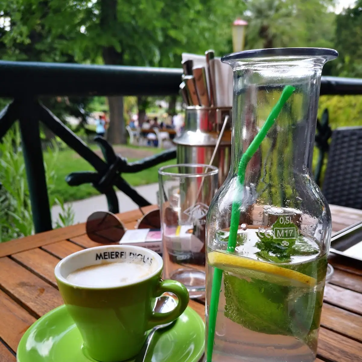 Cappuccino, Meierei Diglas im Türkenschanzpark