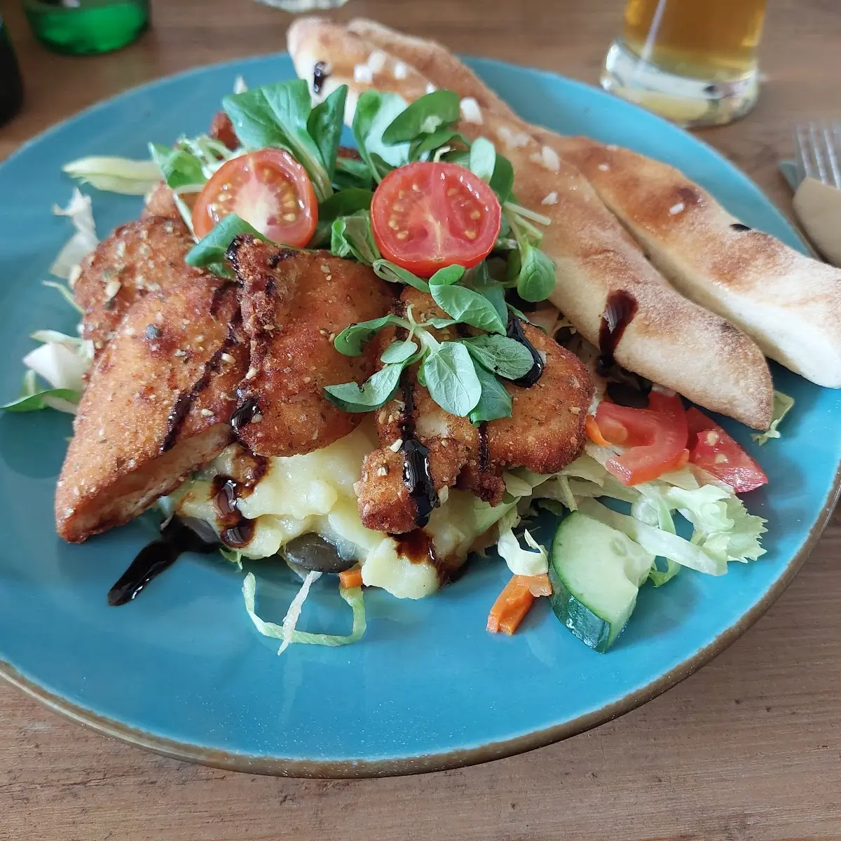 Backhendlsalat