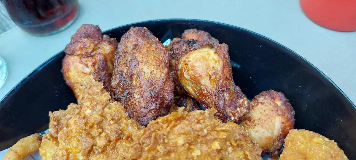 Crispy Chicken in a Basket