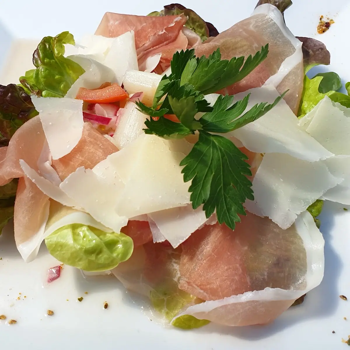 Spargelsalat Mit Prosciutto